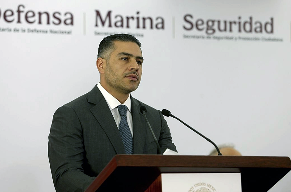 ESTRATEGIA DE SEGURIDAD PARA PACIFICAR AL PAÍS VA DANDO RESULTADOS: GARCÍA HARFUCH